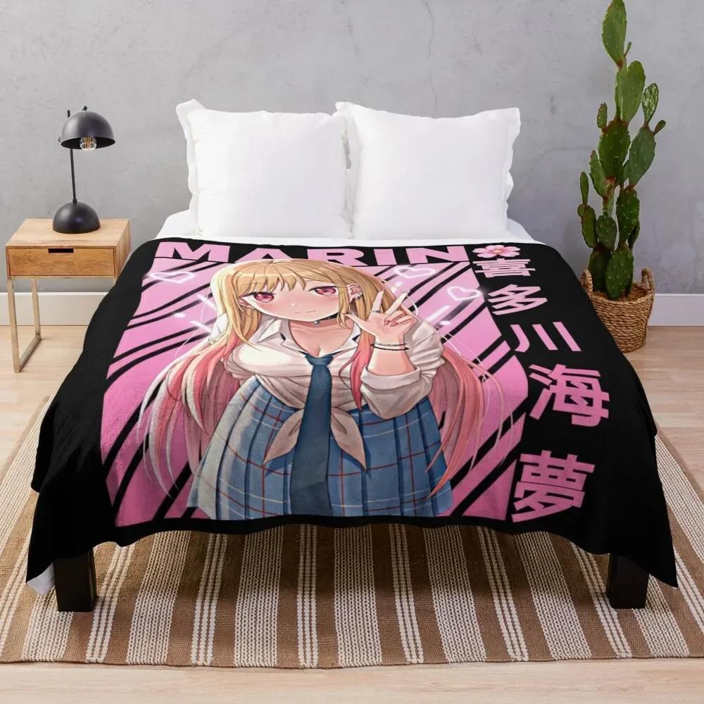 

Marin Kitagawa Throw Blanket christmas gifts Thin Bed Blankets 75x90cm