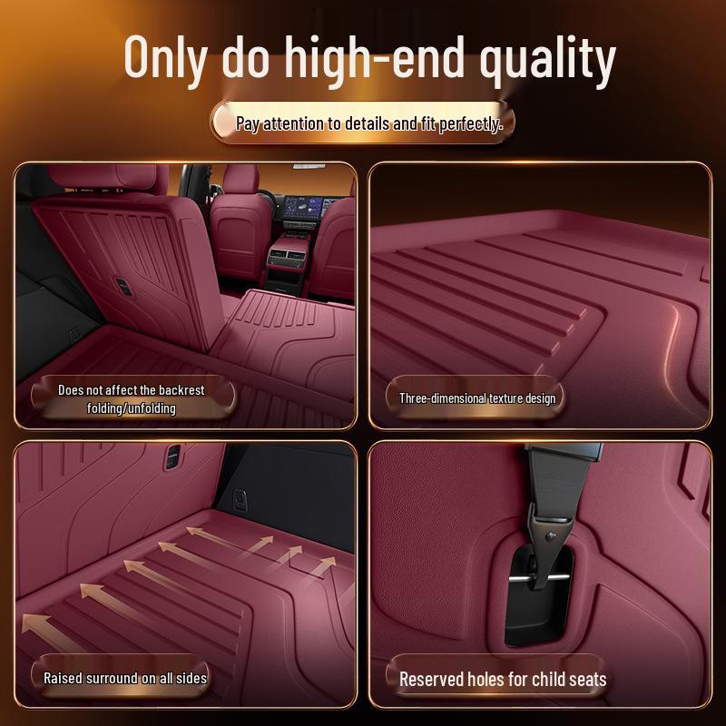 Nio ES8 TPE Trunk Mat for Third Generation 6/7 Seater - Rear Trunk Modification Accessories