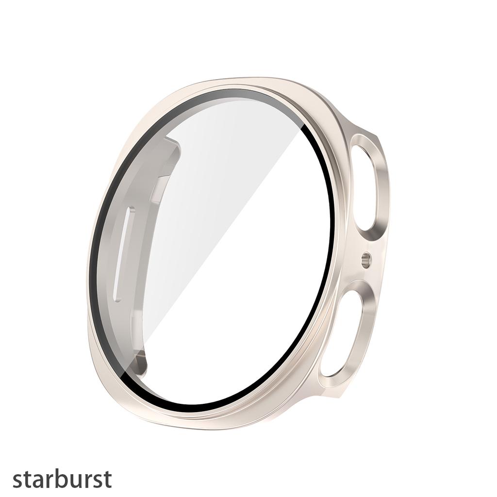 NEW For Samsung Galaxy Watch 8 40/44mm PC Hard Cover Screen Protection Full Coverage Watch Case With High-quality Tempered Glass