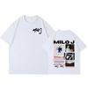 Rapper Milo J 111 166 Album Graphic T Shirt Unisex Women Fashion Hip Hop Tshirt Cotton Oversized Short Sleeve Tshirts Streetwear