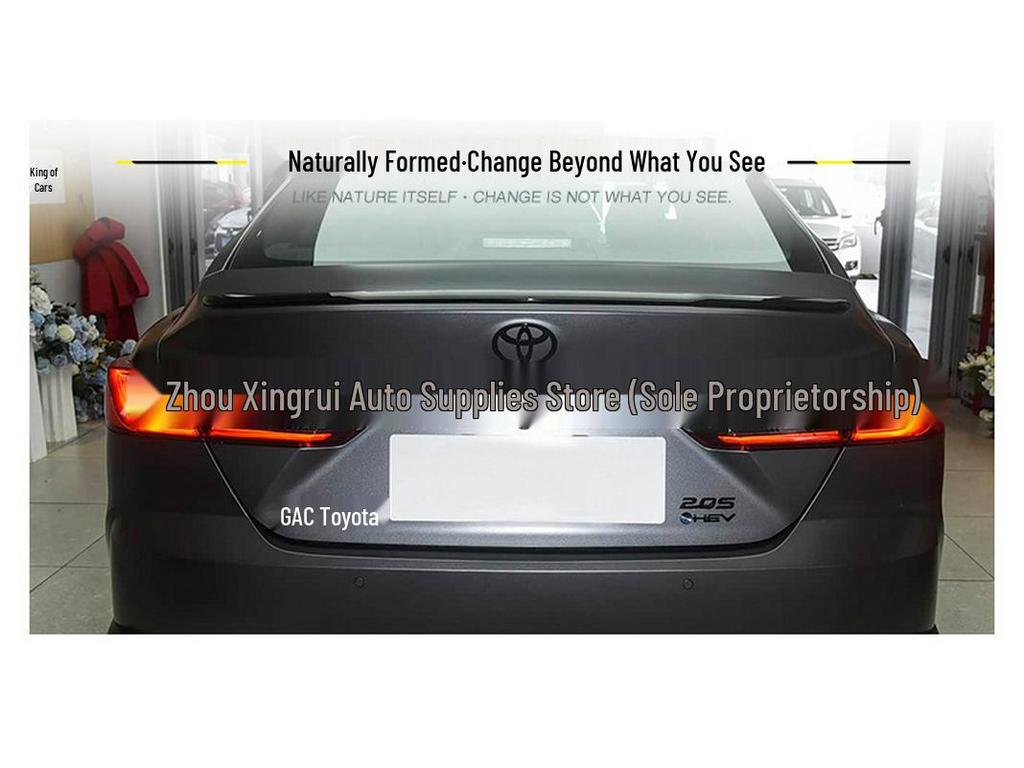 9. Generation Toyota Camry Schwarzes Krieger-Emblem-Aufkleber: Coole & Sportliche Personalisierung
