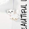 Fashion Cat Animal Brooch Men Women Coat Scarf Badge Accessories Popular Party Pin Buckle Gift