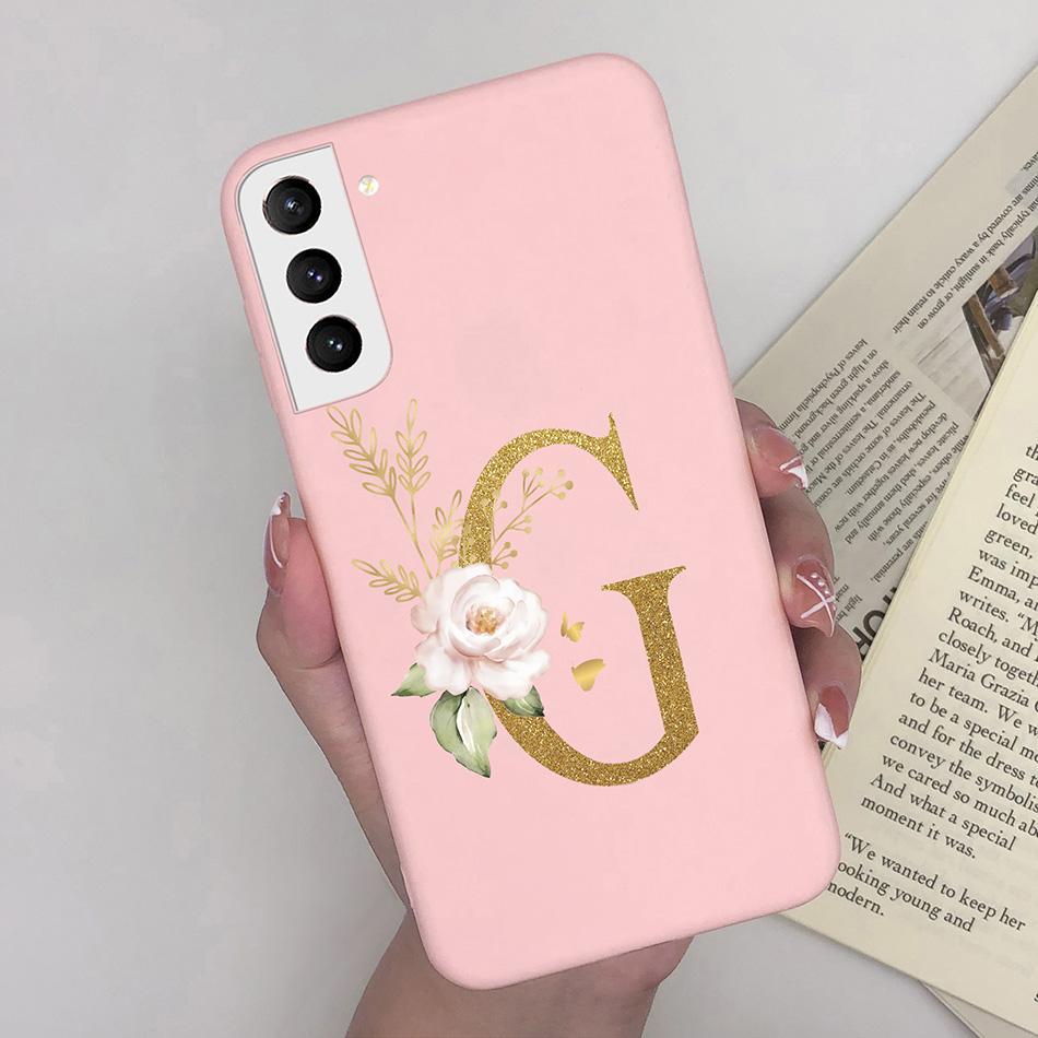 For Samsung S21 FE S21 Ultra Plus Case Slim Soft Cute Letters Cover For Samsung Galaxy S21 Plus 5G S21+ S 21 Ultra Phone Cases