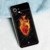 Phone Case For Xiaomi Mi 15 14 13 12 11 Lite 15T 13T 12T Pro Poco X7 X6 X5 Pro 5G X3 NFC F7 F6 F5 Clear Cover Flame Pattern