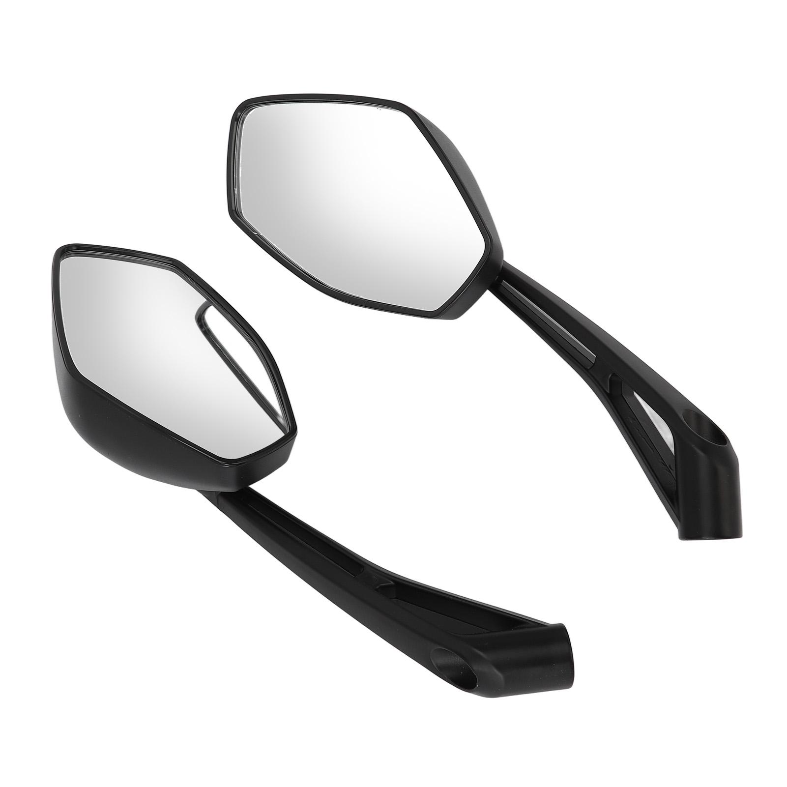 

2 шт. зеркало заднего вида для мотоцикла Clear Vision Wide-angle ударопрочное боковое зеркало на руль универсальное