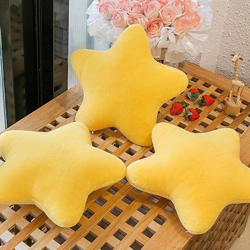 30CM Star Shaped Pillow Decorative Throw Pillow Soft Plush Toy Dormitory Sleep Sofa Chair Cushion Child Birthday Gift for Kids