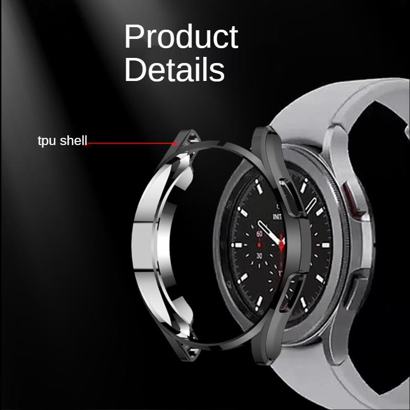 Case Screen Protector For Samsung Galaxy Watch FE Protective Case Galaxy Watch 4 40MM Cover Shell Accessory Frame Soft Full TPU