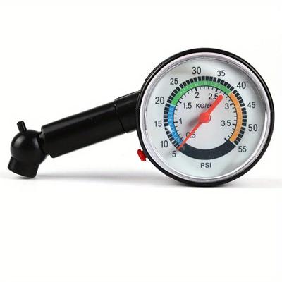 Auto Tire Inflation Pressure Gauge Tyre Deflation Pointer Car Tire Pressure Gauge Measurement High Precision Meter Detector