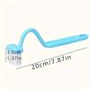Bathroom V-shaped Toilet Brush Japanese Dead Corner Cleaning Brush Creative Toilet Brush Plastic Curved Brush Toilet Cleaning Brush