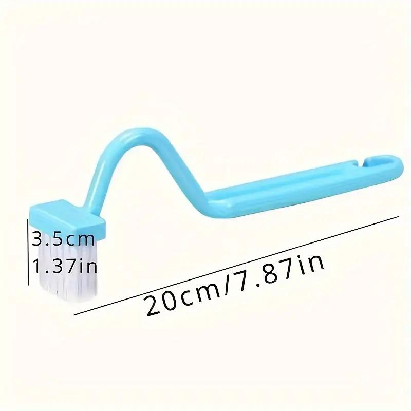 Bathroom V-shaped Toilet Brush Japanese Dead Corner Cleaning Brush Creative Toilet Brush Plastic Curved Brush Toilet Cleaning Brush