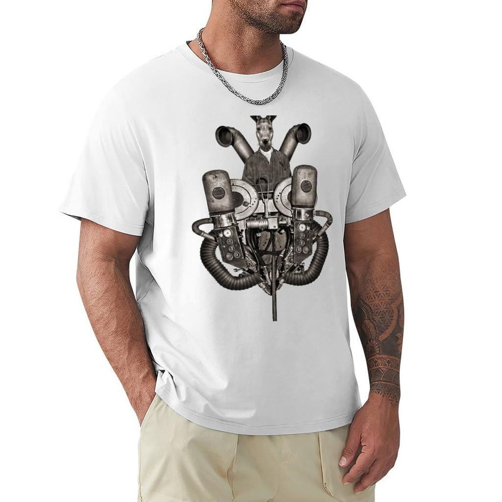 Anthropomorphic N°19 T-Shirt Cute Tops Blanks Oversized Graphic Tee Street Wear Men'S T Shirts