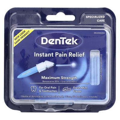 Instant Pain Relief, Maximum Strength, Clean Mint, 1 Kit
