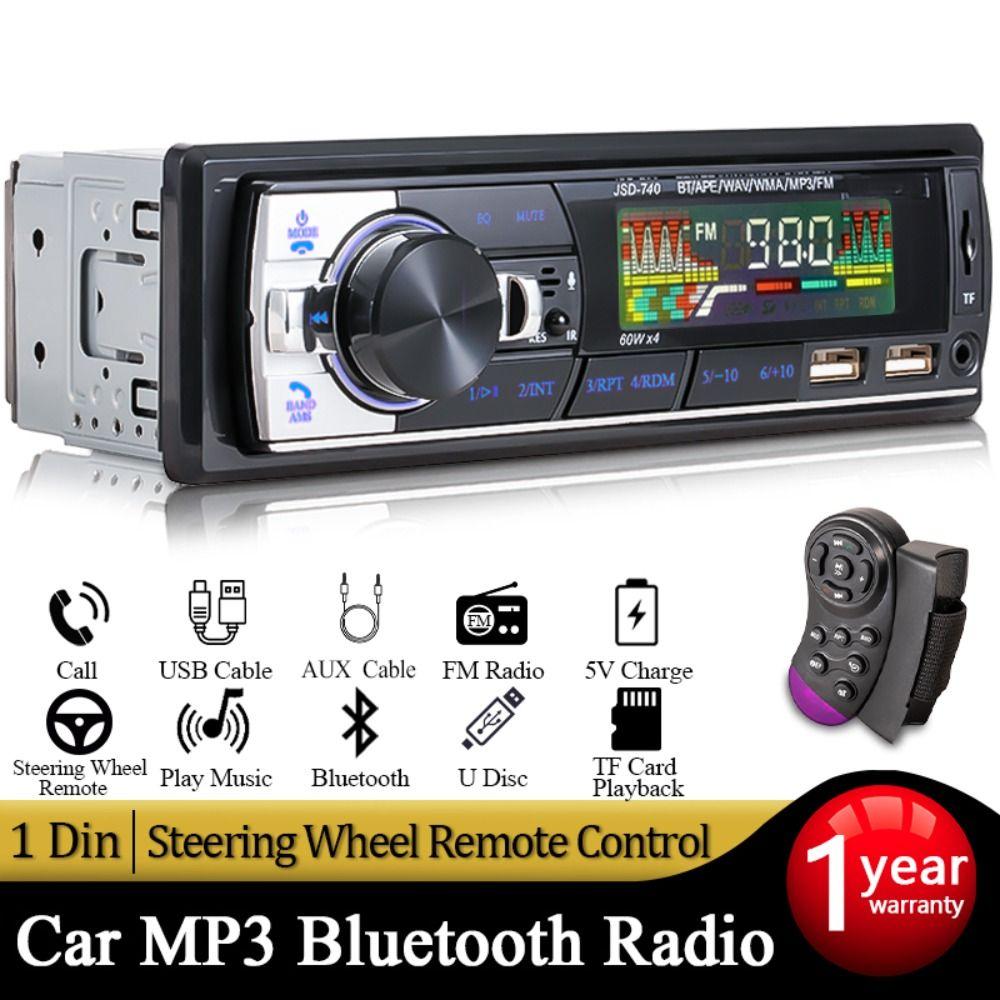 

Bluetooth Fm Receiver Dash Aux Input Car Radio Bluetooth Mp3 Player Stereo Player Car Audio