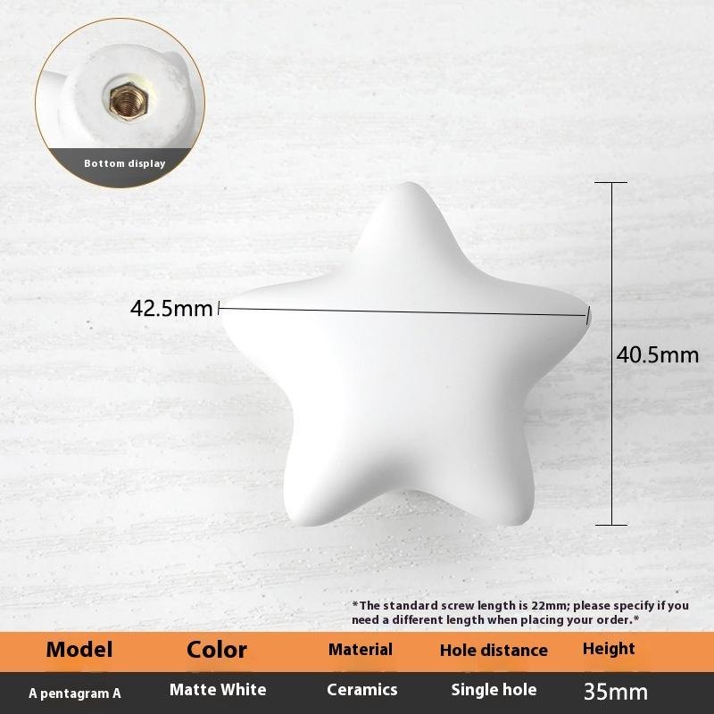 Keramik Schrankgriffe im nordischen Stil für Kinderzimmer, Macaron-farbenfrohe runde Schubladenknöpfe und -griffe, Möbelgriffe für Kinder