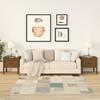 Vidaxl Side Tables, 2 Pcs, Honey Brown 50X50X49 Cm Pine Wood