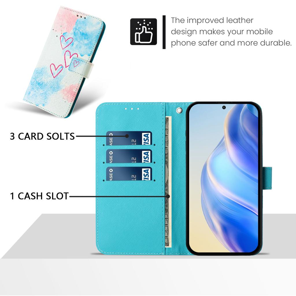 iPhone 16E Leather Case Wallet Durable Leather Card Holders Shockproof Kickstand Protective Flip Cover For iPhone 16 15 14 13 12 Pro Max SE4 16Pro