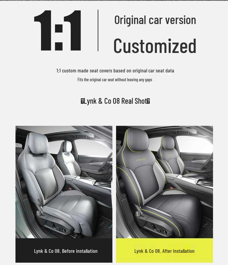2026 Lynk & Co 08emp Model 210 Ultra H7 All-Season 4WD Car Seat Covers - Full Coverage Cushions