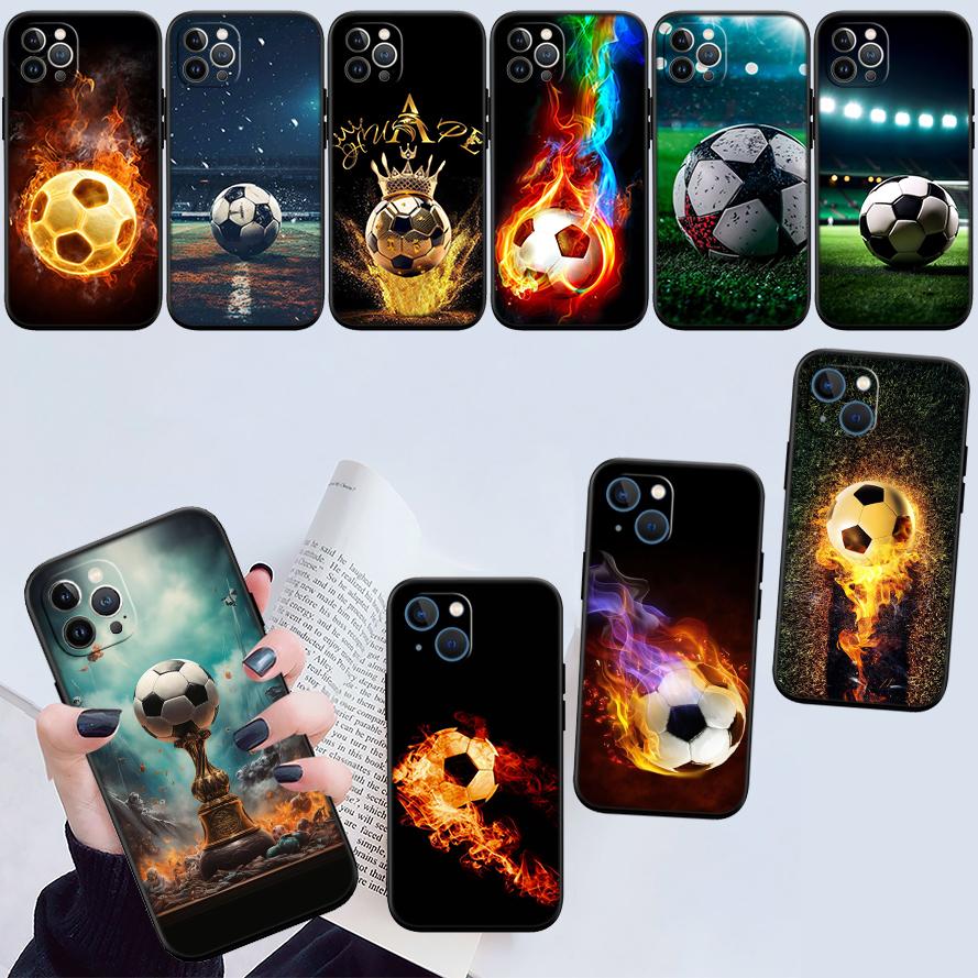 NH26 Football Soccer Phone Case for OPPO A40 A60 A80 A15 A16 A16K A12 A17 A17K A54 A54S A53 A53S A55 A56 A57 A98 F23