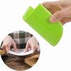 Set of 4 Plastic Dough Scraper Horn Pastry Dough Cutter for Pastry Bread 1NprE6
