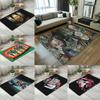 E-Custom Knights Of The Zodiac Saint Floor Mat Durable Carpet Rug For Footpad Mats Style Soft Bedroom Floor House Laundry