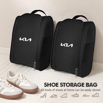 For Travel Portable Shoes Bag Zipper Pouch Case Waterproof Dustproof Organizer Stinger Optima Cerato Soul Venga Forte