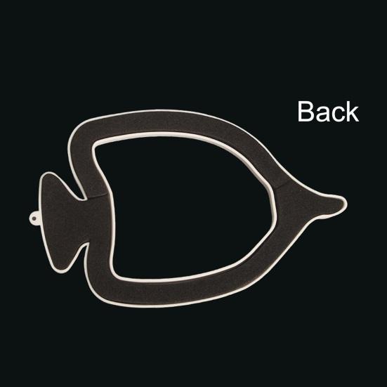 Fiskefôringsring Flytende mater Akvariumplanteringer Andemat styringsverktøy Fisketank tilbehør Fiskeutstyr