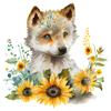 Full 5D DIY Diamond Painting Fox Diamond Embroidery Full Cross Stitch Home Decoration Handmade Gift