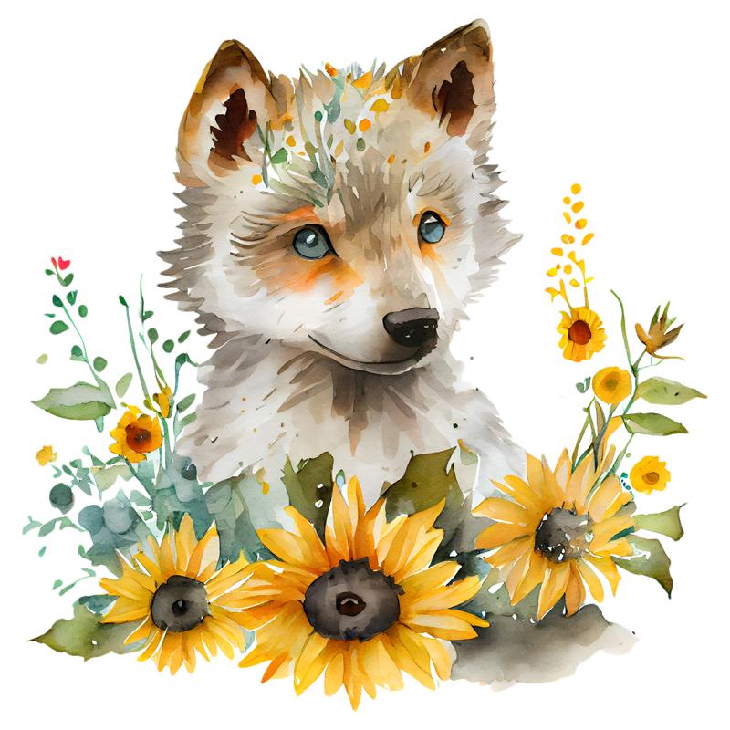 

Full 5D DIY diamond painting fox diamond embroidery full cross stitch home decoration handmade gift 20x20cm