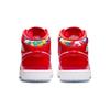 Jordan 1 Mid Barcelona Sweater Red Patent GS DC7248-600
