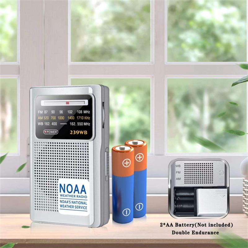 FM/AM Emergency Pointer Tuning Radio Mini Handheld Pocket Radio Speaker With Dsp Digital Signal
