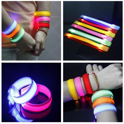 LED Luminous Arm Bracelet Light Night Safety  LED Flash Light For Running