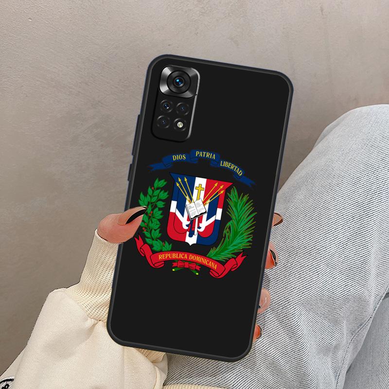 Dominican Republic Coat Of Arms For Xiaomi Redmi Note 14 13 9 10 11 12 Pro 11S 12S Case Cover For Redmi 15 C 13C 12C 10C 14C