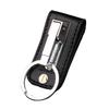 Rockyu Keychain, Men's, Key Ring, Belt Loop, Stylish, Leather-like, Zinc Alloy, Car Key Ring, Smart Key Compatible, Gift, Silver