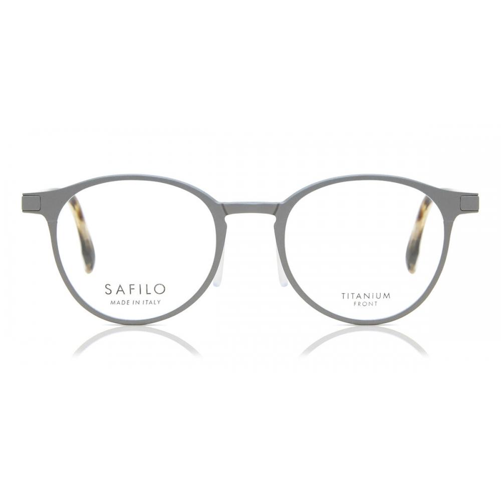 

Safilo Forgia 01 R81 Men Eyeglasses Matte Silver/48