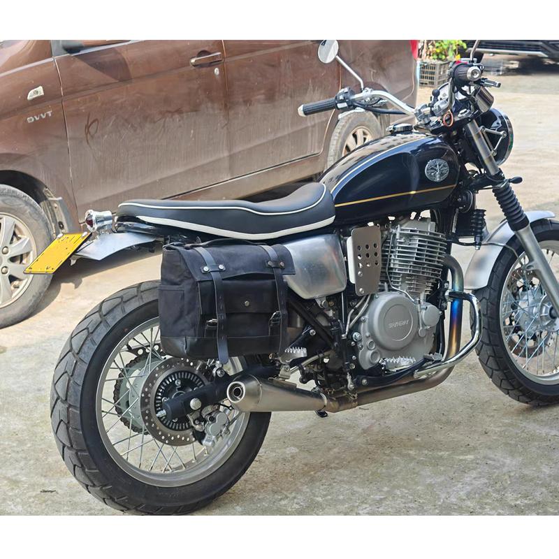 Motorcycle Side Bag For Sportster Softail Dyna Cruiser Motorbike Motorcross Bag Universal Saddle Bag Motorbike Luggage