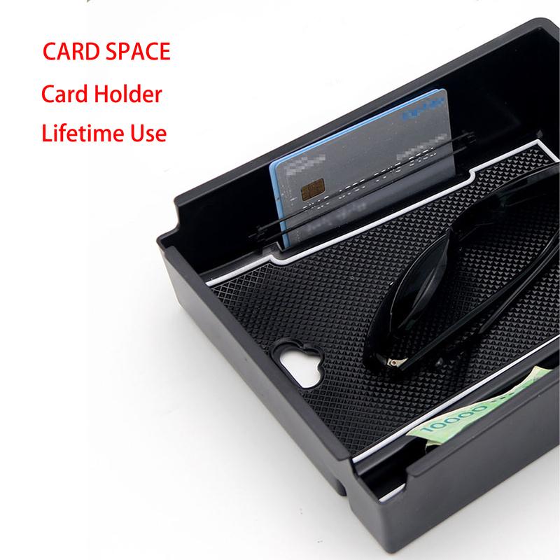 For Hyundai Tucson 2025 2026 Armrest Under Storage Box Organizer Holder Tray Car Central Card Coin Stowing Tidying Accessories