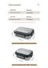 304 Stainless Steel Large Compartment Lunch Box: Microwave Safe for Students and Office Workers