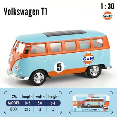 1/30 T1 Tankstelle Auspuff Typ Automodell Kinderauto Tod Spielzeugauto Todesstation Modell Licht Zurückziehen Funktion