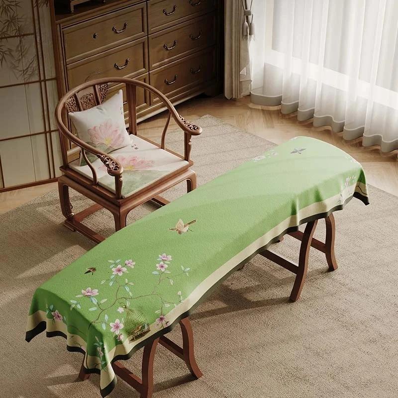 Lotus Pattern Zither Covers Chinese Style Guzheng Dust Cover Piano Ethnic Instrument Universal Protector Zither Accessories