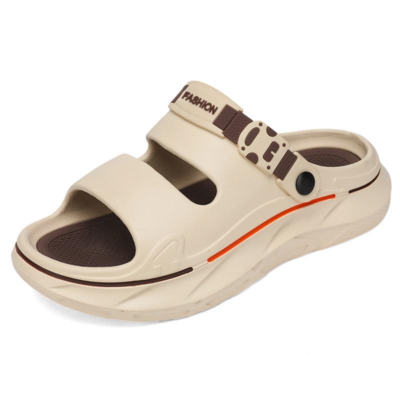 Unisex Summer Slide Sandals breathable lightweight summer slide design Lightweight Beach Slippers Soft Sole Outdoor Casual Walki 38