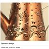 Retro Metal Kettle Light Waterproof Butterfly Solar Watering Can Solar Butterfly Garden Lights for Outdoor Garden Yard Decor