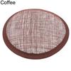 Women Sinamay Cocktail Hat Fascinator Round Base Millinery DIY Craft Accessory