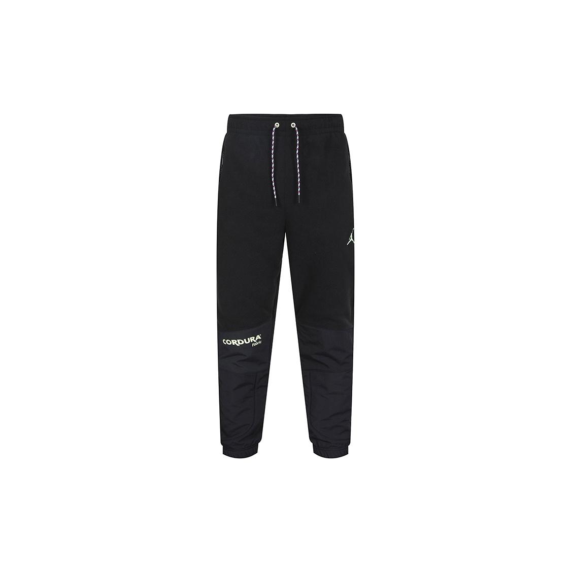 Air Jordan Winter Utility Cordura Stay Warm polar fleece Splicing Casual Sports Running Long Pants Black Men s CT3385-010 XXL