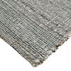 Tapis salon tressé en jute gris 160x230