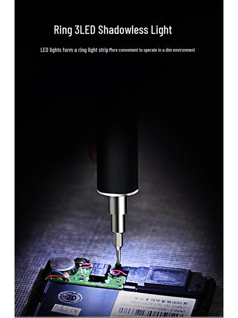 Deer Fairy 68-in-1 Wiederaufladbares Elektrisches Schraubendreher-Set