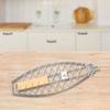 Flexible Roasting Grilling Household Fish Grill Basket Detachable BBQ Grill Rack  Grilling Tool