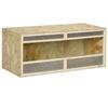 Terrarium for Reptiles/Amphibians, Glass Sliding Doors, Ventilation Grille, 120x50x50cm