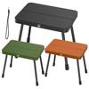 Portable Camping Chair Portable Outdoor Chair Aluminum Alloy Small Bench Folding Stool For Picnic Poolside Outdoor Gardening