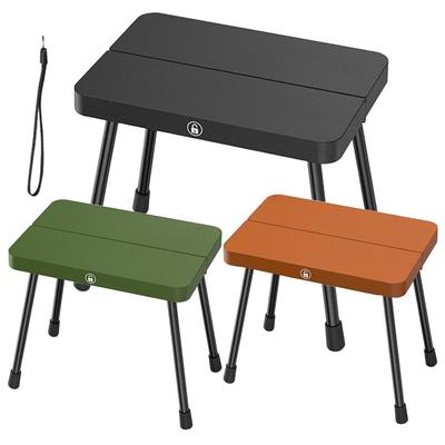 Tragbarer Campingstuhl Tragbarer Outdoor Stuhl Aluminiumlegierung Kleine Bank Klapphocker für Picknick Poolseite Outdoor Gartenarbeit