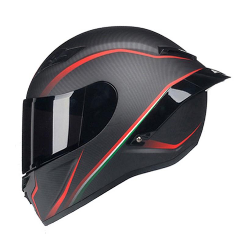 Full Face Motorcycle Helmet Universal Men Women All Season DOT Approved